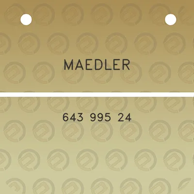 maedler-643-995-24