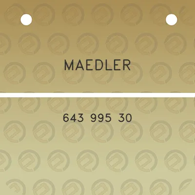 maedler-643-995-30