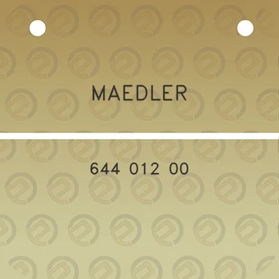 maedler-644-012-00