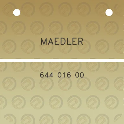 maedler-644-016-00