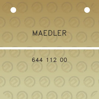 maedler-644-112-00