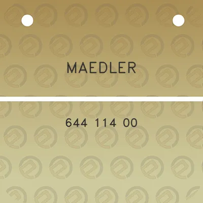 maedler-644-114-00