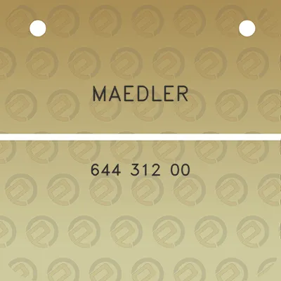 maedler-644-312-00