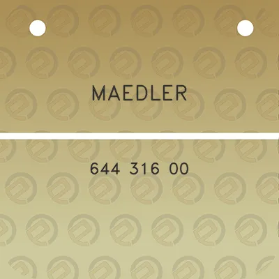 maedler-644-316-00