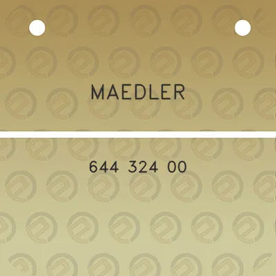 maedler-644-324-00