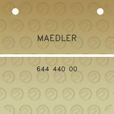 maedler-644-440-00