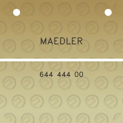 maedler-644-444-00