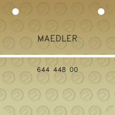 maedler-644-448-00