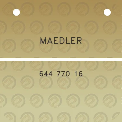 maedler-644-770-16