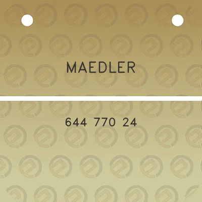 maedler-644-770-24