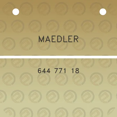 maedler-644-771-18