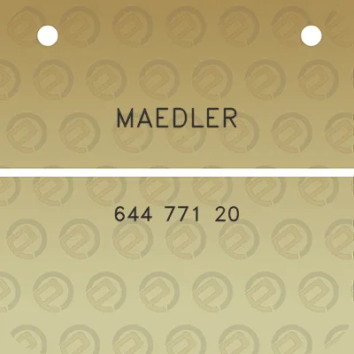 maedler-644-771-20