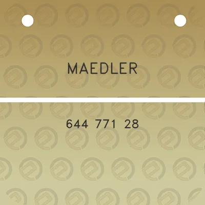 maedler-644-771-28