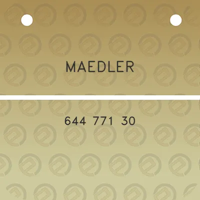 maedler-644-771-30