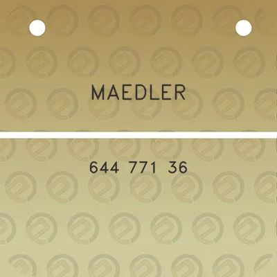 maedler-644-771-36