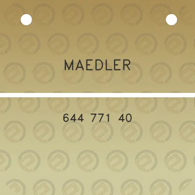 maedler-644-771-40