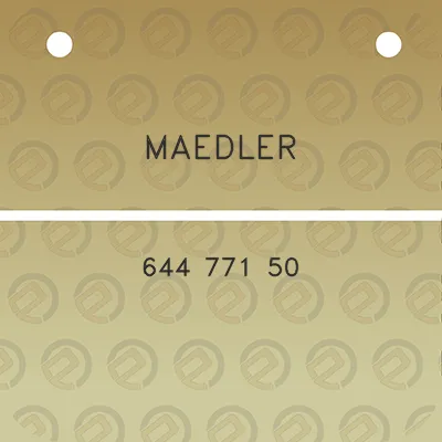 maedler-644-771-50