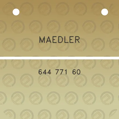 maedler-644-771-60