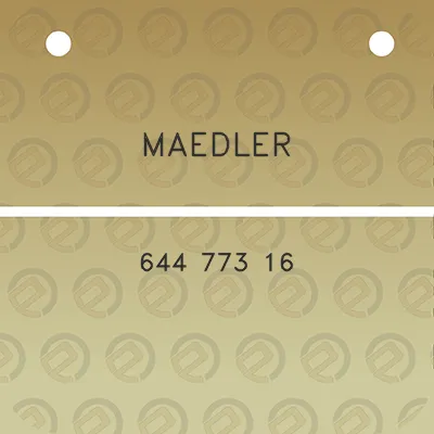 maedler-644-773-16