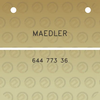 maedler-644-773-36