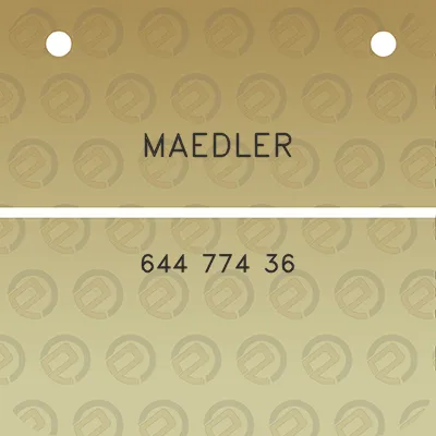 maedler-644-774-36