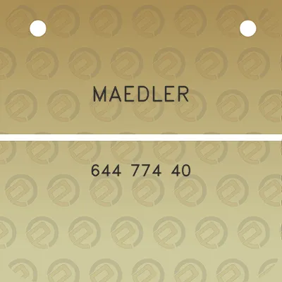 maedler-644-774-40