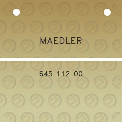 maedler-645-112-00