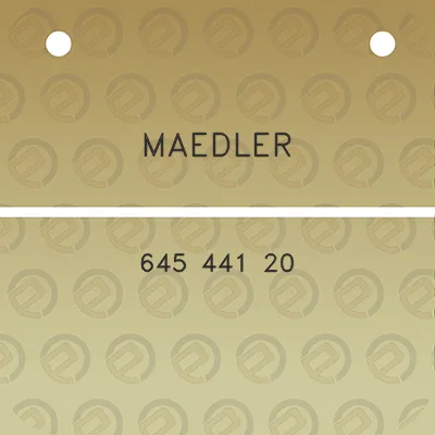 maedler-645-441-20