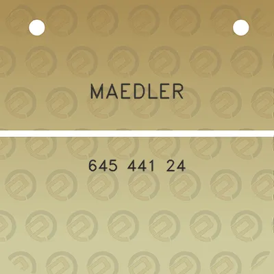 maedler-645-441-24