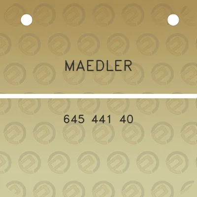 maedler-645-441-40