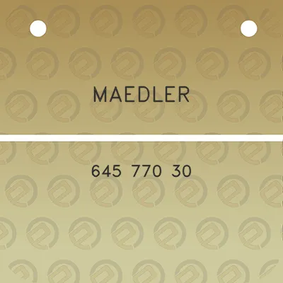 maedler-645-770-30