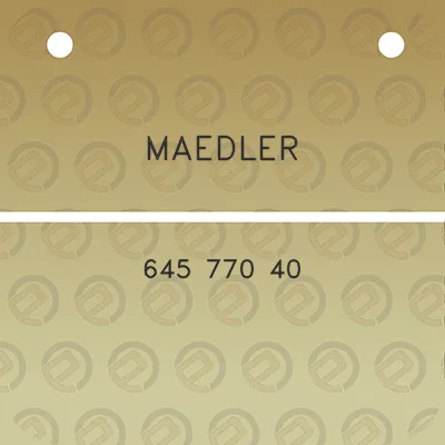 maedler-645-770-40