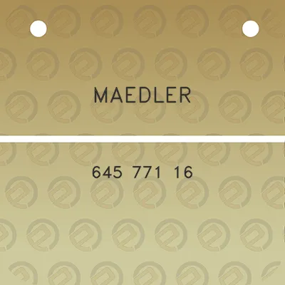 maedler-645-771-16