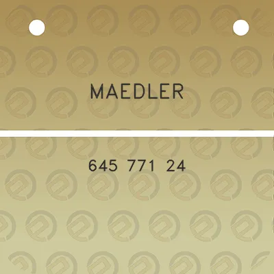 maedler-645-771-24