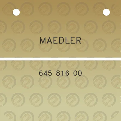 maedler-645-816-00