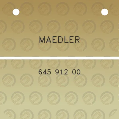 maedler-645-912-00