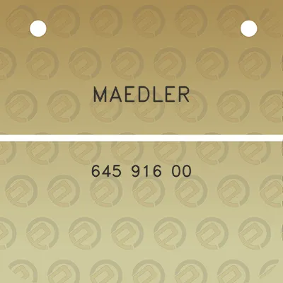 maedler-645-916-00