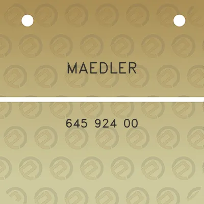 maedler-645-924-00