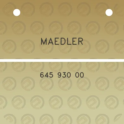 maedler-645-930-00