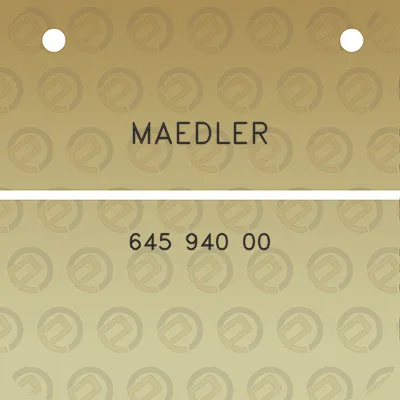 maedler-645-940-00