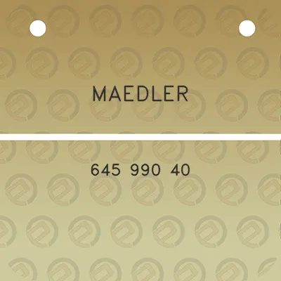 maedler-645-990-40