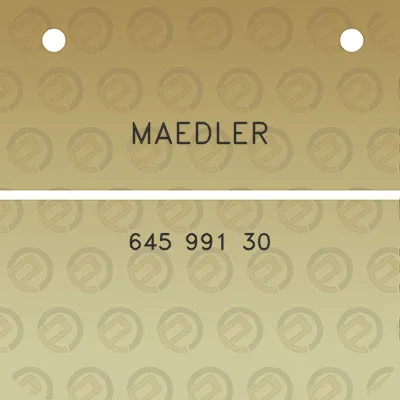 maedler-645-991-30