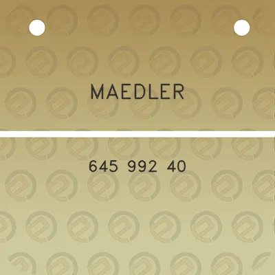 maedler-645-992-40