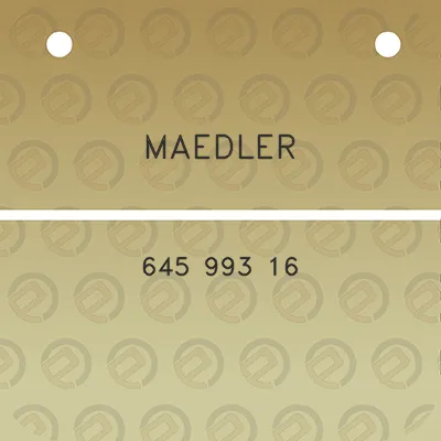 maedler-645-993-16