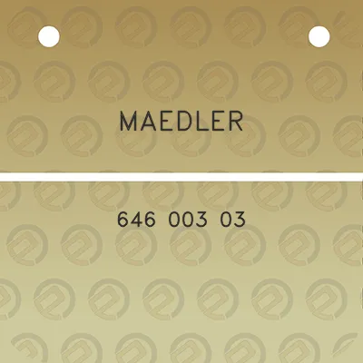 maedler-646-003-03