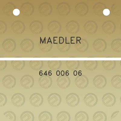 maedler-646-006-06