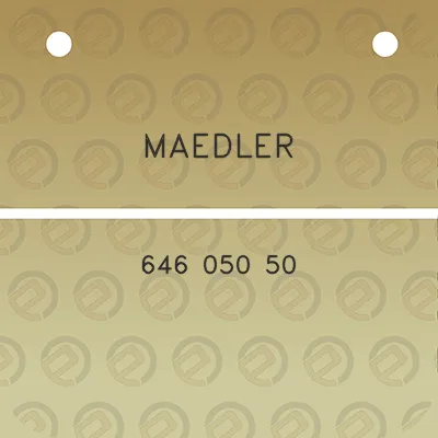 maedler-646-050-50