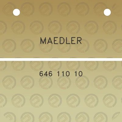 maedler-646-110-10