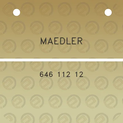 maedler-646-112-12