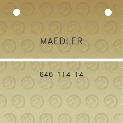 maedler-646-114-14